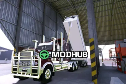 Причіп Kennedy Slider і AR Tipper Bin v1.0 для FS25 — 2