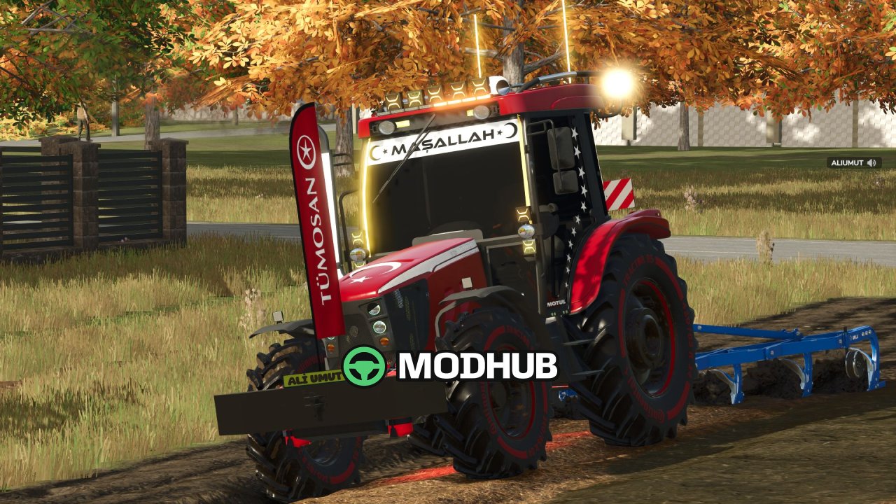 Трактор Tümosan 8195 Maxsima V1.0 для FS25