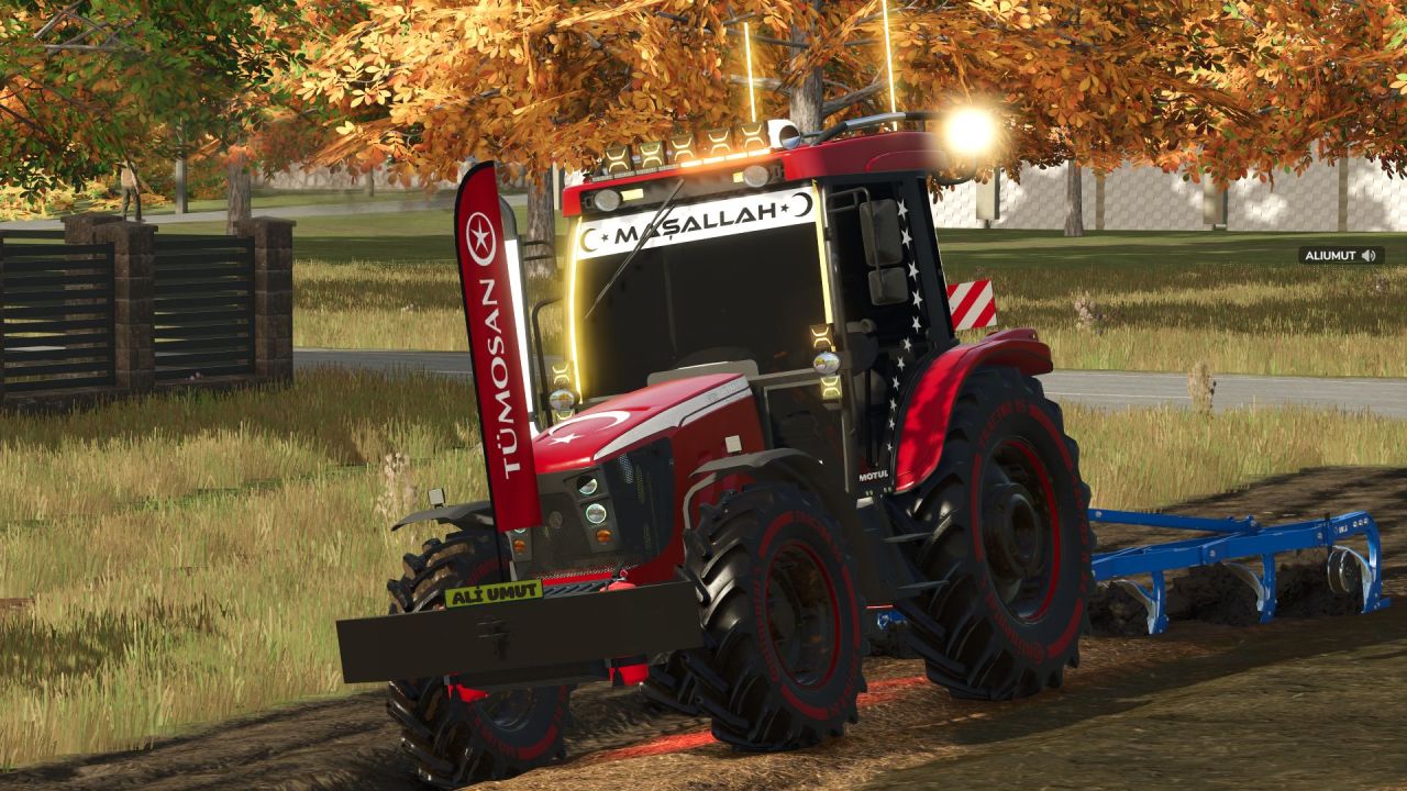 Трактор Tümosan 8195 Maxsima для Farming Simulator 25