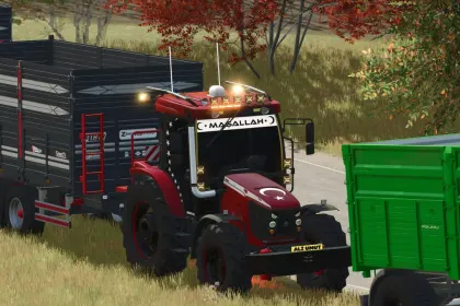 Трактор Tümosan 8195 Maxsima для Farming Simulator 25 — 4