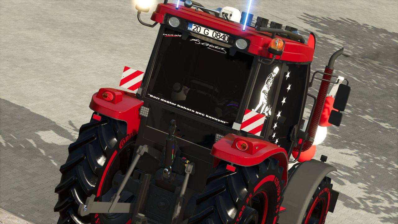 Трактор Tümosan 8195 Maxsima для Farming Simulator 25