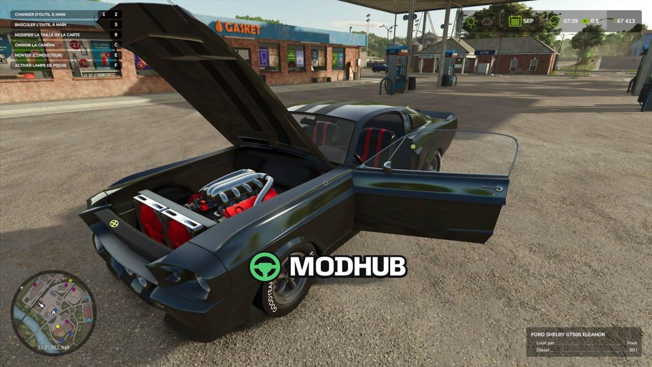 Автомобіль Ford Shelby Eleanor V1.0 для FS25