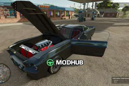 Автомобіль Ford Shelby Eleanor V1.0 для FS25 — 2