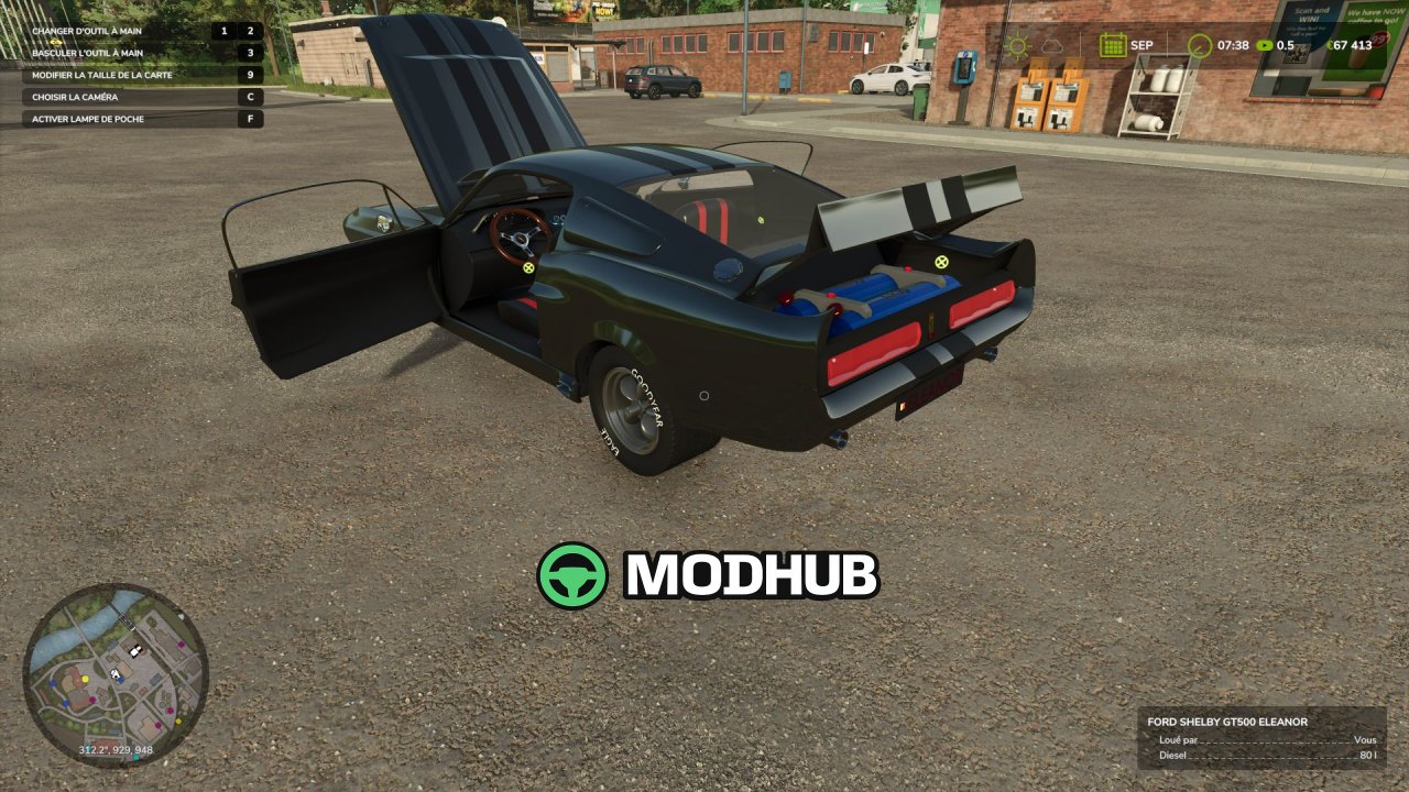 Автомобіль Ford Shelby Eleanor V1.0 для FS25