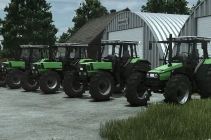 Legendary Tractor Deutz Fahr AgroStar 461–638 Series — Power 88–150 hp for Any Work — 1