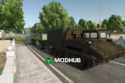 Мобільна ЗРК 9K317M Buk-M3 для FS25 — 5
