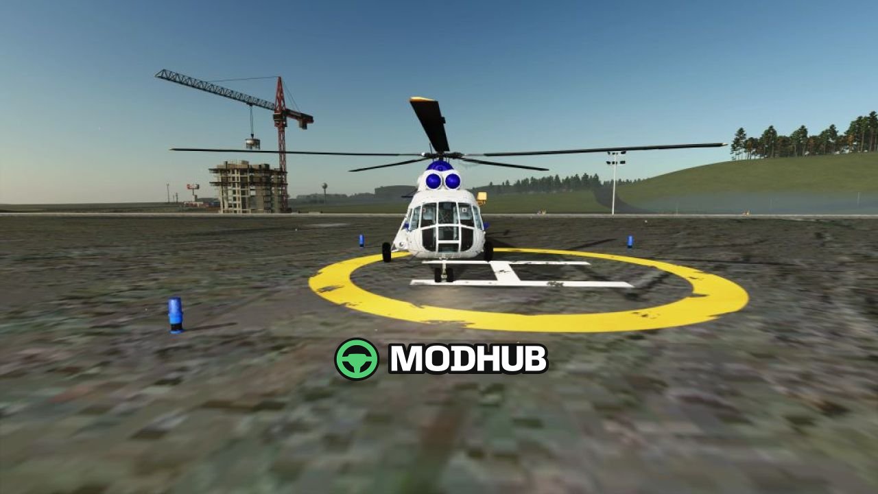 Вертоліт Mil Mi-8 / Mi-17 Aerogaviota Livery V1.0 для FS25