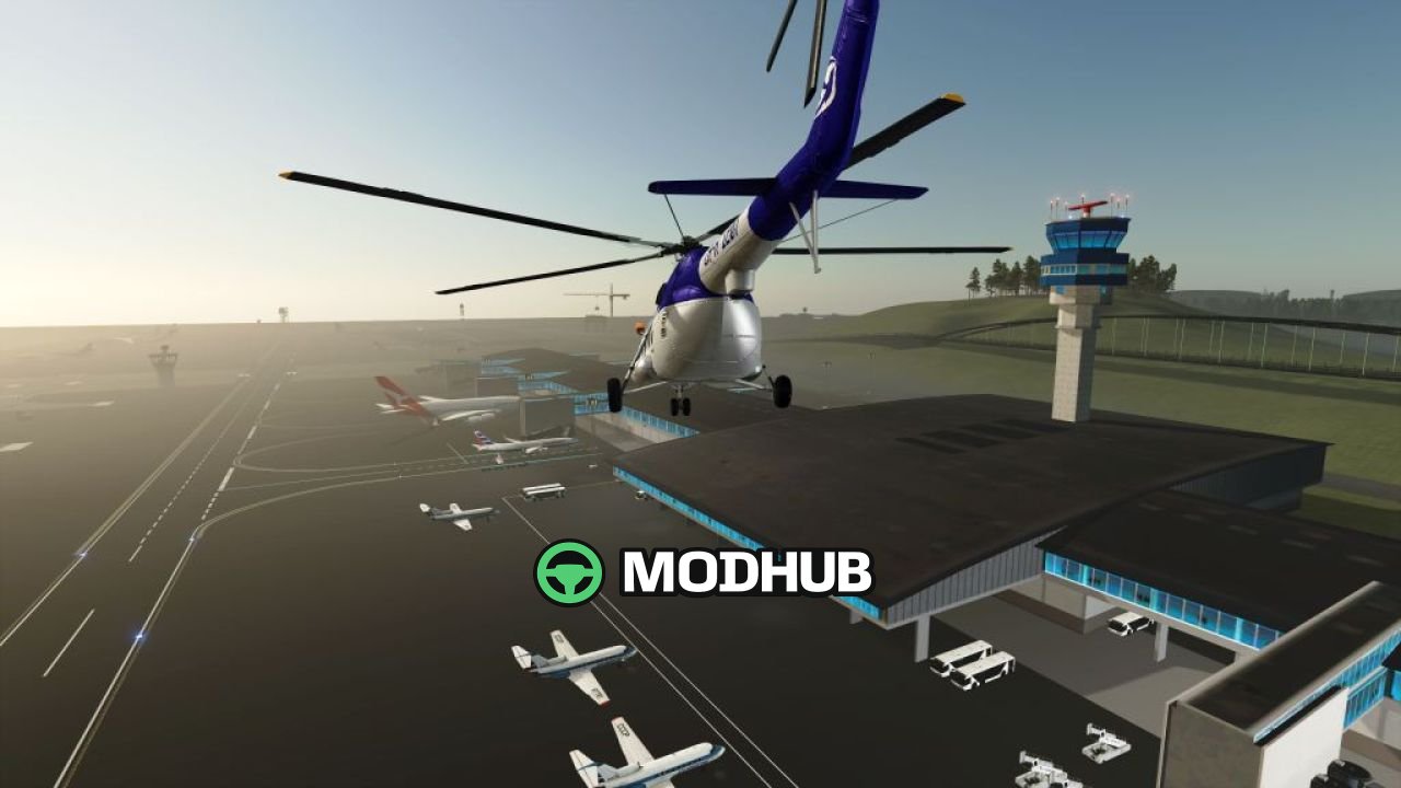 Вертоліт Mil Mi-8 / Mi-17 Aerogaviota Livery V1.0 для FS25