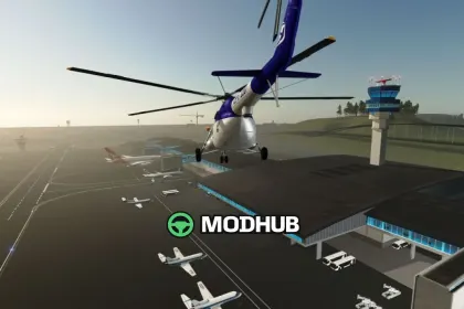 Вертоліт Mil Mi-8 / Mi-17 Aerogaviota Livery V1.0 для FS25 — 6