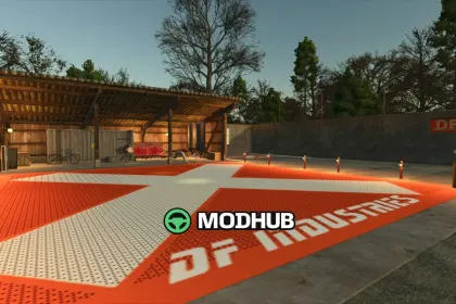 Переробний хаб DF Industries Recycling_Hof M38 v1.0 для FS25