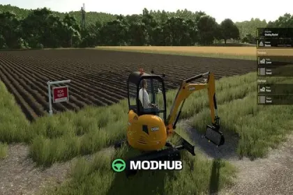 Minibagger John Deere 35C ZTS Mini Excavator v1.0 für FS25