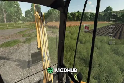Мініекскаватор John Deere 35C ZTS Mini Excavator v1.0 для FS25 — 3