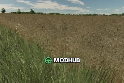 Realistic Texture of Ripe Wheat V1.0 for FS25 — 2