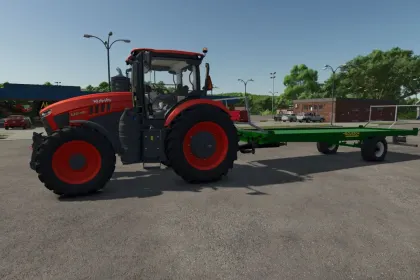 Ефективний Напівнавісний Причіп Gourdon Semi-Mounted Tray з Autoload для FS25 — 5