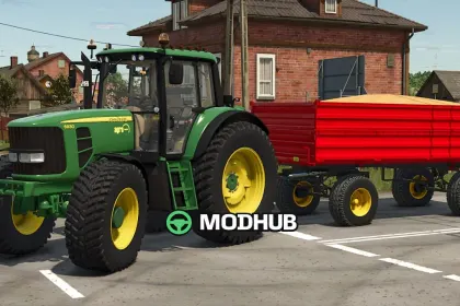 Трактор John Deere 6×30 Comfort Edit V1.0 для FS25 — 2