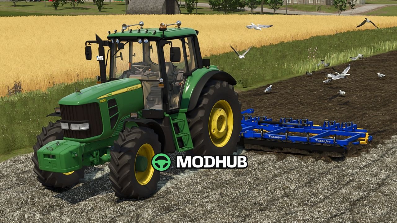 Трактор John Deere 6×30 Comfort Edit V1.0 для FS25
