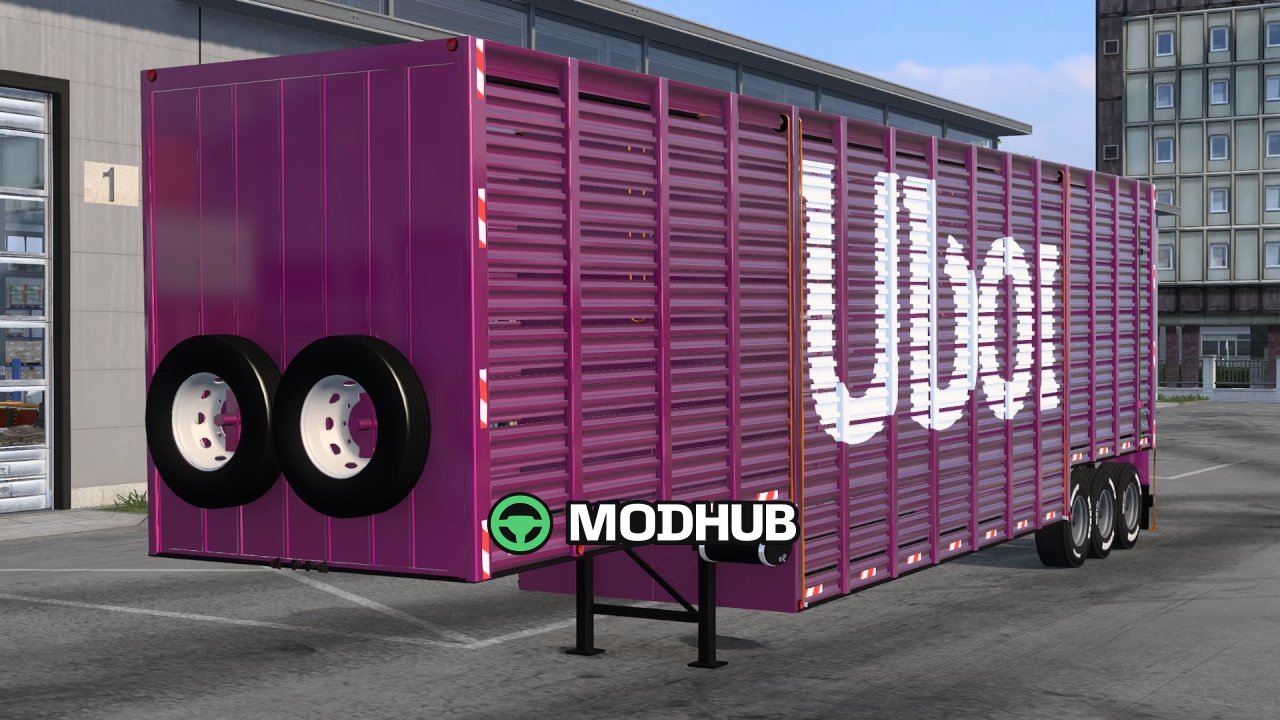Double Decker Cattle Trailer v1.60 for ETS2
