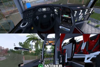 Bus Mercedes-Benz Travego 15 SHD Öz Sivas v1.0 for ETS2