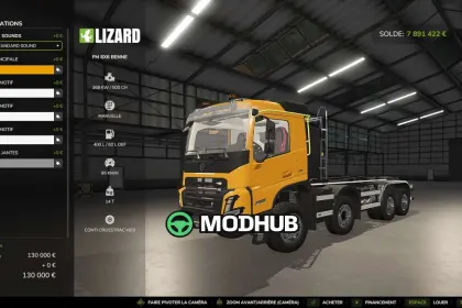 Вантажівка Volvo FMX 8×6 v1.0 для FS25 — 2