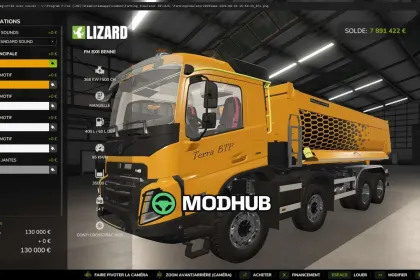 Вантажівка Volvo FMX 8×6 v1.0 для FS25 — 3