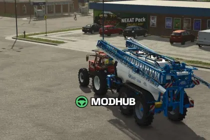 Обприскувач Agrio Gigant Rust Edition v1.6 для FS25