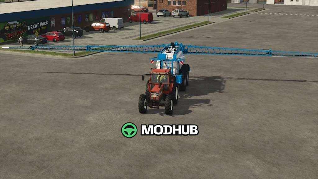 Обприскувач Agrio Gigant Rust Edition v1.6 для FS25
