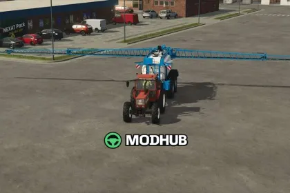 Обприскувач Agrio Gigant Rust Edition v1.6 для FS25 — 2