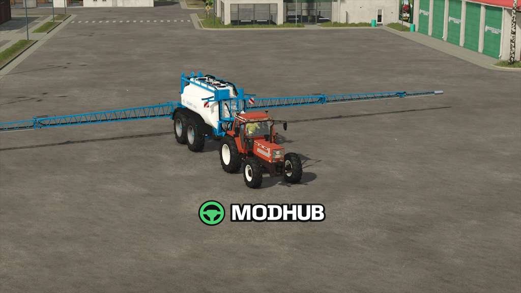 Обприскувач Agrio Gigant Rust Edition v1.6 для FS25