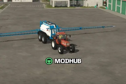 Обприскувач Agrio Gigant Rust Edition v1.6 для FS25 — 3