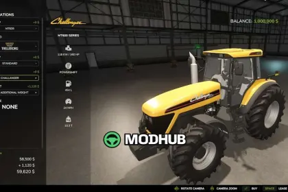Трактор Agco 600 Series v2.1 для FS25 — 3