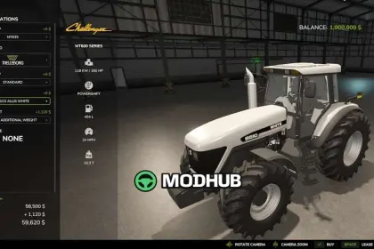Трактор Agco 600 Series v2.1 для FS25 — 4