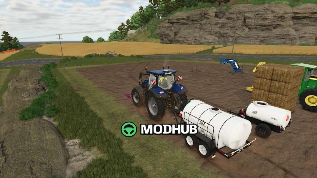 Причіп ABI Trailer Pack Rust Edition v1.2 для FS25