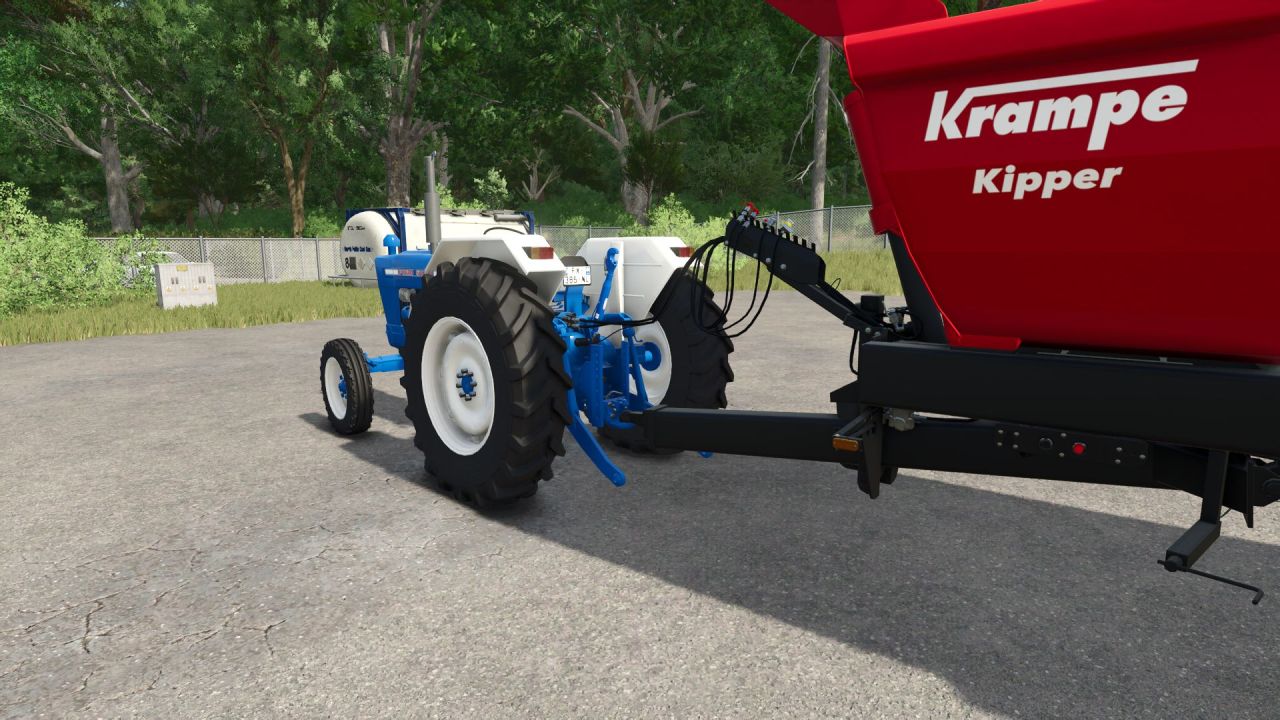 Legendärer Traktor Ford 5000 — Aktualisierte Klassik für den Start in Farming Simulator 25 - Screenshots
