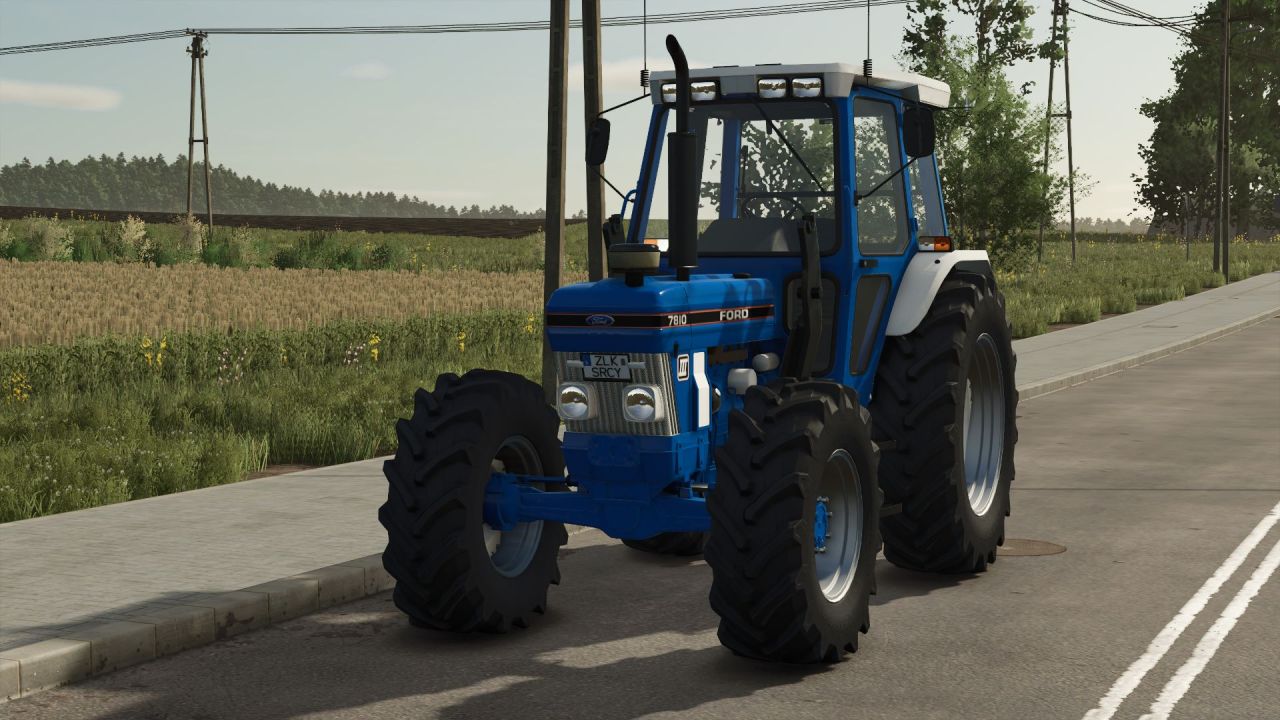 Трактор Ford 7810 для Farming Simulator 25