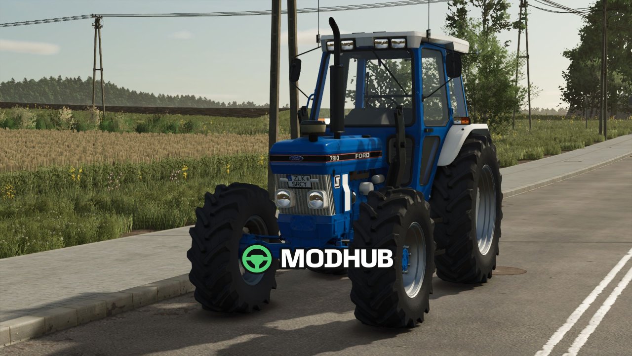 Трактор Ford 7810 V1.0.0.4 для FS25