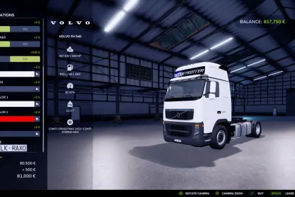 Потужна Вантажівка Volvo FH3 540 для Farming Simulator 25 — 540 к.с. і 90 км/год — 5
