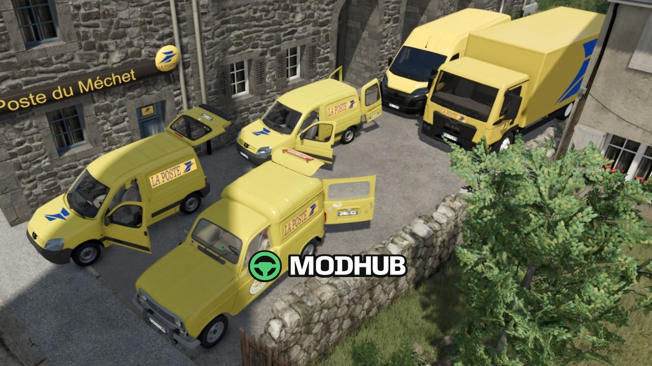 Пак фургонів Stellantis Van Pack V2.0 для FS25