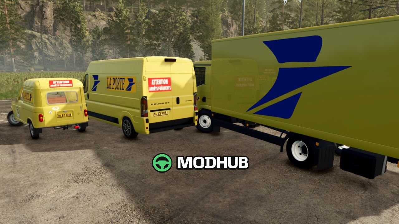 Пак фургонів Stellantis Van Pack V2.0 для FS25