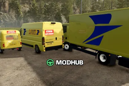 Пак фургонів Stellantis Van Pack V2.0 для FS25 — 6