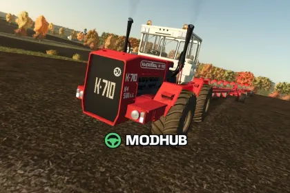 Трактор Kirovets K-710 V1.0.0.1 для FS25 — 5