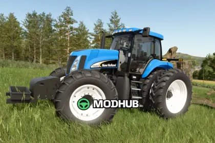Трактор New Holland TG200 V1.0.0.1 для FS25 — 3