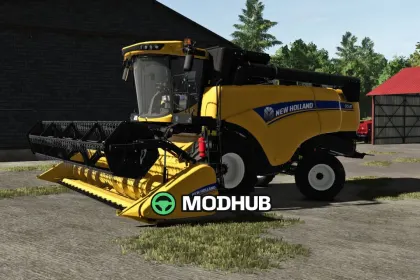 Комбайн New Holland CX 5.80 V1.0.0.3 для FS25