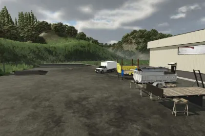 Powerful Ford F4000 2005 BR — Universal Pickup Loader for Farming Simulator 25 — 1