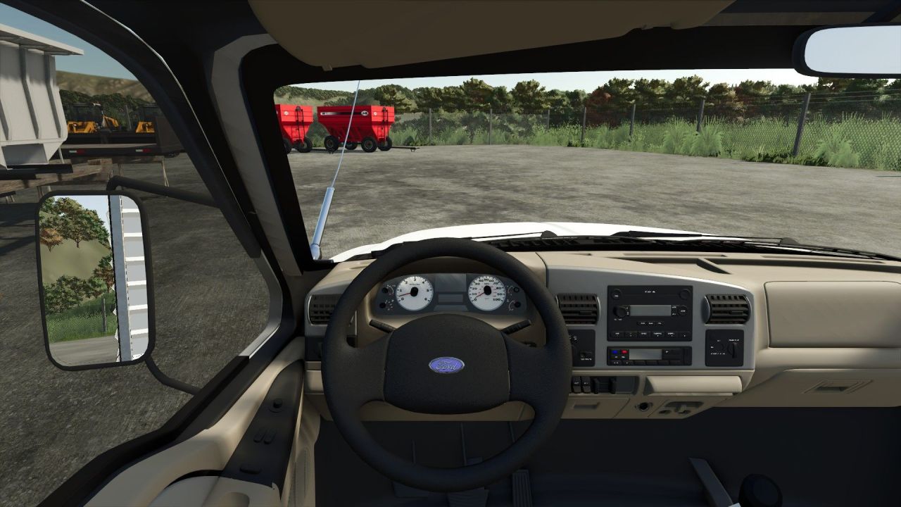 Powerful Ford F4000 2005 BR — Universal Pickup Loader for Farming Simulator 25