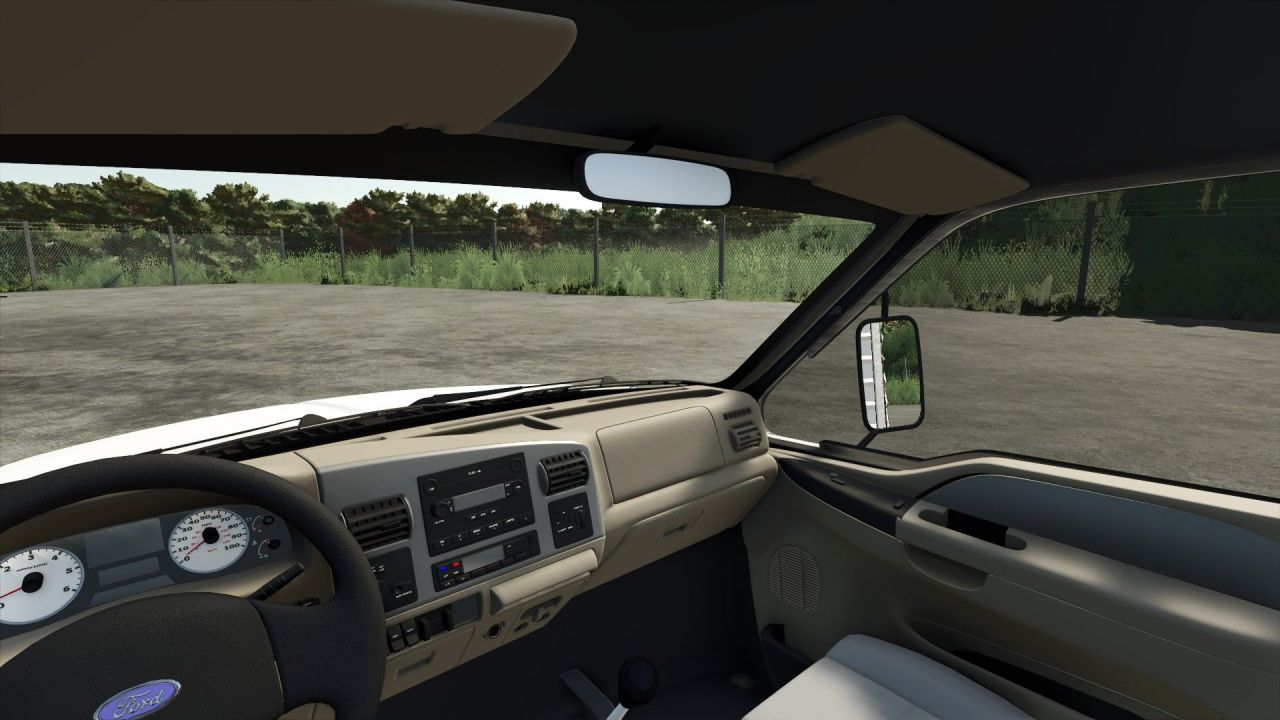 Powerful Ford F4000 2005 BR — Universal Pickup Loader for Farming Simulator 25