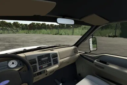 Powerful Ford F4000 2005 BR — Universal Pickup Loader for Farming Simulator 25 — 4