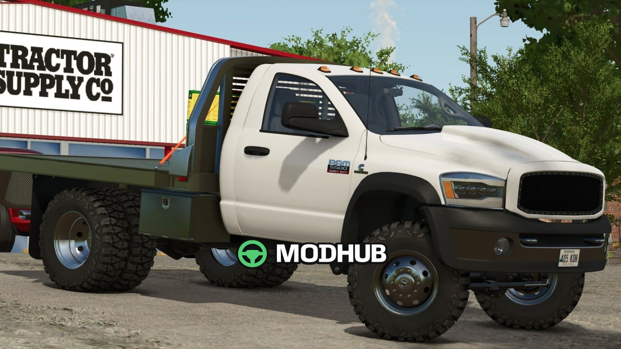 Пікап Dodge Ram 3500/5500 Flatbed 2006 для FS25