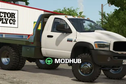 Пікап Dodge Ram 3500/5500 Flatbed 2006 для FS25 — 2
