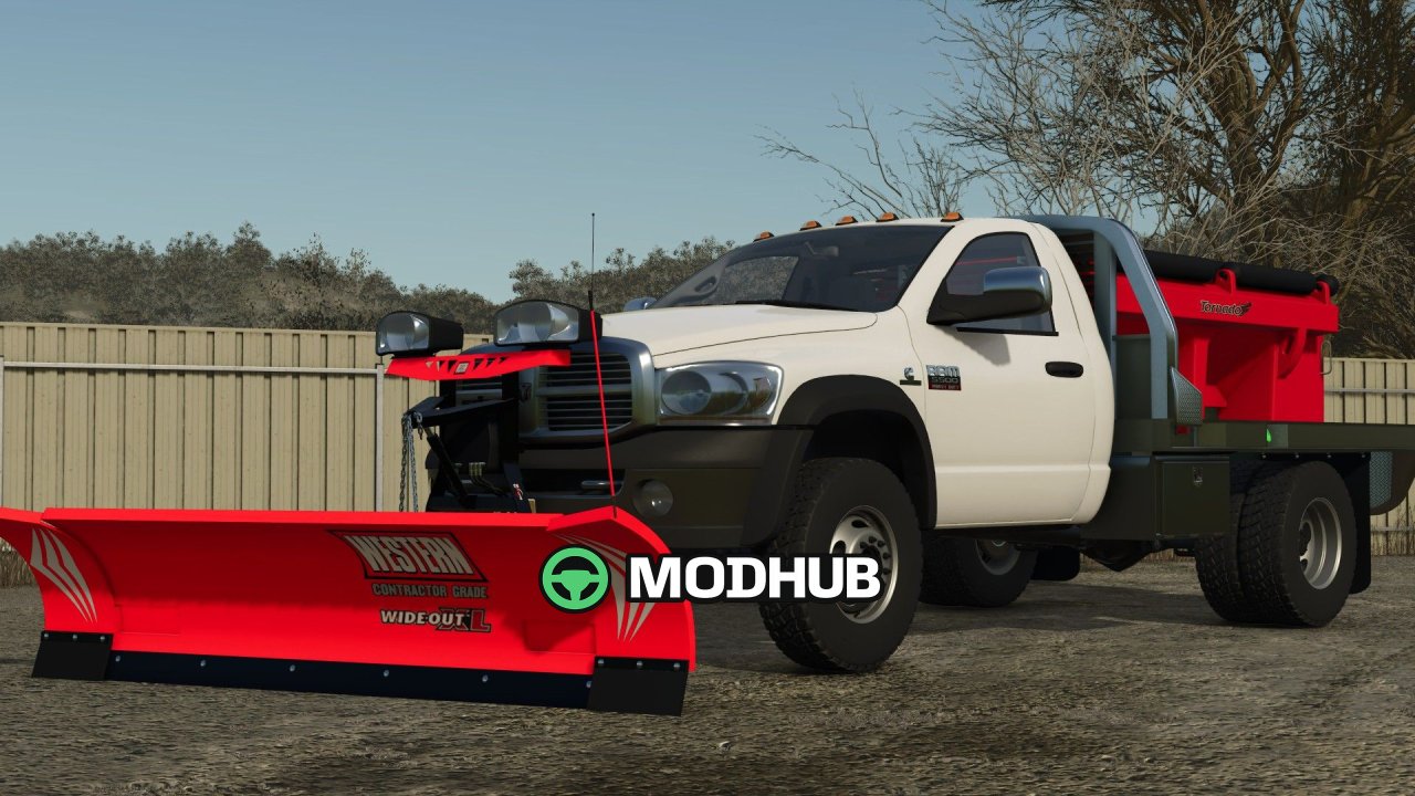 Пікап Dodge Ram 3500/5500 Flatbed 2006 для FS25