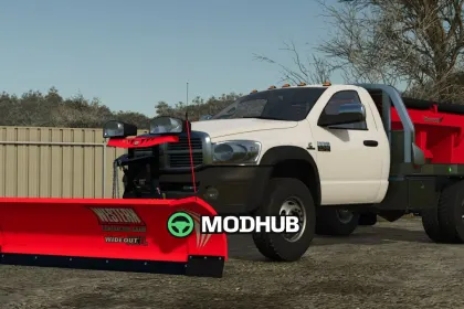 Пікап Dodge Ram 3500/5500 Flatbed 2006 для FS25 — 6